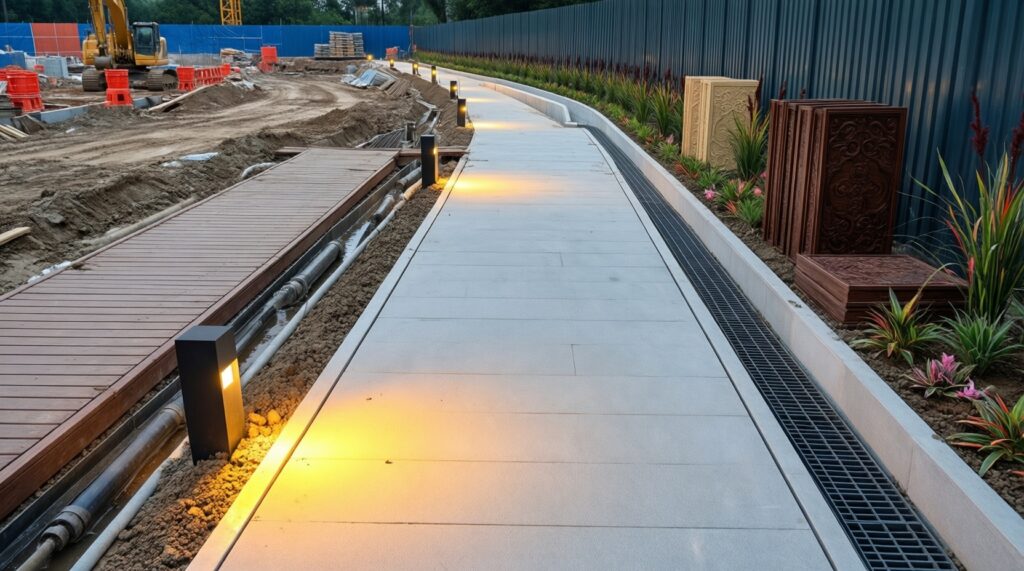 Городская среда Магадана: благоустройство дворов, парки, освещение и общественный контроль - иллюстрация